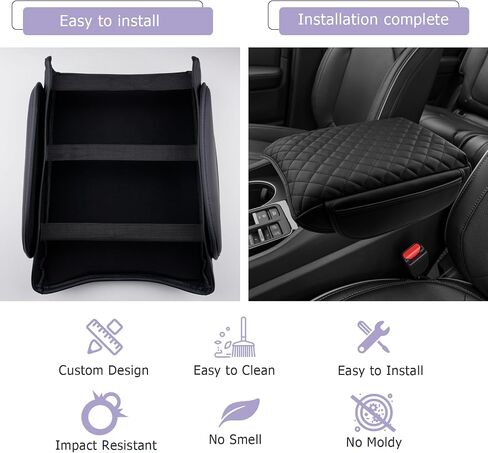 LUWU لعام 2023 2024 غطاء وحدة التحكم المركزية Honda Pilot 2023 وسادة غطاء مسند الذراع 2023 Honda Pilot Accessories وسادة وحدة التحكم المركزية 2023 Honda Pilot LX/Sport/Elite/EX-L غطاء وحدة التحكم من الجلد الناعم in Kuwait