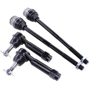MOTOKU Front Inner and Outer Tie Rod Ends for Chevrolet Avalanche Suburban Silverado 1500 Tahoe GMC Sierra 1500 Yukon Cadillac Escalade