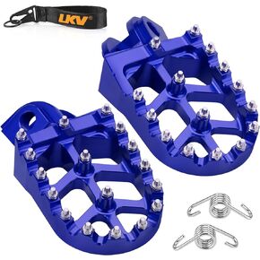 LKV دراجة نارية Footpegs الترابية دراجة بقية دواسة القدم أوتاد متوافق مع 65-1290 SX SXF EXC EXCF XC XCF XCW XCFW 65 85 125 150 200 250 300 350 380 400 450 500 525 530 540