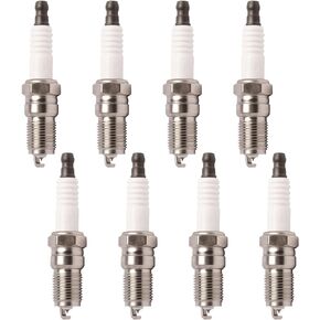 ENA Set of 8 Iridium Spark Plug Compatible with Ford Lincoln Mercury Mazda Cadillac Crown Victoria E150 E250 F150 Expedition Explorer SRX STS XLR V8 1978-2008 4.1L 4.6L Replacement for SP493 AGSF32PM