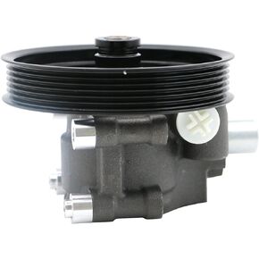 Power Steering Pump with Pulley for Ford F-150 Expedition Lobo Lincoln Navigator 2009 2010, Power Assist Pump 20-386P1, 20-389,20389