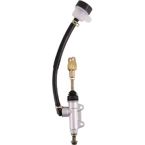 GOOFIT High Performace Rear Foot Hydraulic Brake Pump with Reservior Replacement for 50cc 70cc 90cc 110cc 125cc 150cc 200cc 250cc TaoTao ATV Dirt Pit Bike 4 Wheeler Quad Dune Buggy Scooter