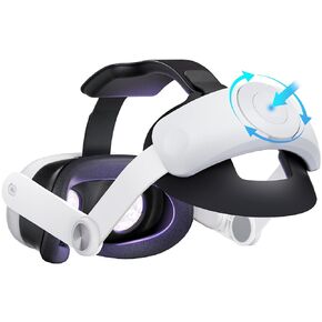 ALAFLY Upgrade Head Strap Compatible with Metas Quest 3, One Click Stretch and Retract Adjustable, Enhanced Comfort and Gaming Immersion VR Accessories for Oculus Quest 3 Elite Strap 2023 in Kuwait