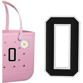 Number Charms Compatible with Bogg Bag, 0-9 Accessories Charms Compatible with Bogg Bag, Insert Decorative Charm for Rubber Beach Tote Bag Accessories