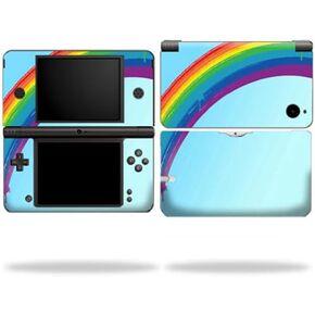 MightySkins Skin Compatible with Nintendo DSi XL wrap Sticker Skins Rainbow