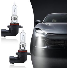 2 PCS H7 Automotive Halogen Bulb, 12V 55W 60,000 Hours Service Life High-transmission Quartz Glass High Low Beam, Lighting Replacement Accessories, Compatible with Most Car Models (White)