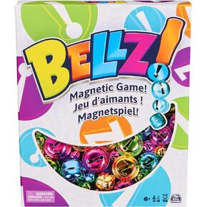 Bellz!، لعبة المغناطيس العائلية سريعة الالتقاط مع عصا مغناطيسية وأجراس ملونة، وحقيبة قابلة للهدايا متضمنة للمتعة أثناء التنقل، للأطفال من سن 6 سنوات فما فوق
