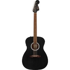 Fender 6 String Acoustic Guitar, with 2-Year Warranty, Right-Hand, Black Top (0973052111)