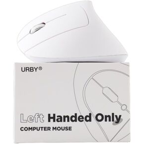 ماوس لاسلكي لليد اليسرى، مريح، عمودي. أيضًا بمثابة ماوس ألعاب يستخدم اليد اليسرى. متوافق مع نظام التشغيل Windows/macOS والكمبيوتر المحمول والكمبيوتر الشخصي. [النوع C وUSB] [البطارية متضمنة] أسود in Kuwait