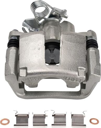 TRQ Rear Brake Caliper Set Compatible with 2013-2018 Ford 2013-2018 Lincoln in Saudi Arabia