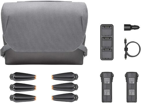 مجموعة أدوات Fly More الأصلية من سلسلة Mavic 3 لـ DJI Mavic 3 Pro/Mavic 3 Pro Cine/Mavic 3 Classic/Mavic 3/ Mavic 3 Cine ملحق الطائرة بدون طيار - وقت طيران ممتد، مركز شحن البطارية، المراوح والمزيد in Saudi Arabia