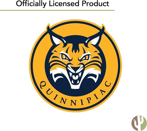 Desert Cactus Quinnipiac University Baseball Hat QU Bobcats Brimmed Embroirderd Cap Adjustable Cloth Strap Adult (Style B) Blue in Saudi Arabia