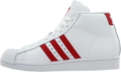 adidas Originals Kids Boys Pro Model High Sneakers Shoes Casual - White - Size 7 M in Saudi Arabia