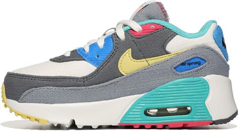 Nike Air Max 90 LTR (Infant/Toddler) Phantom/Celery/Iron Grey/Rush Pink 5 Toddler M in Saudi Arabia