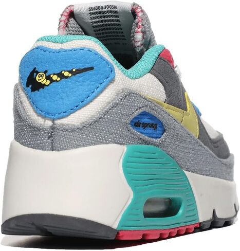 Nike Air Max 90 LTR (Infant/Toddler) Phantom/Celery/Iron Grey/Rush Pink 5 Toddler M in Saudi Arabia