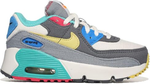 Nike Air Max 90 LTR (Infant/Toddler) Phantom/Celery/Iron Grey/Rush Pink 5 Toddler M in Saudi Arabia