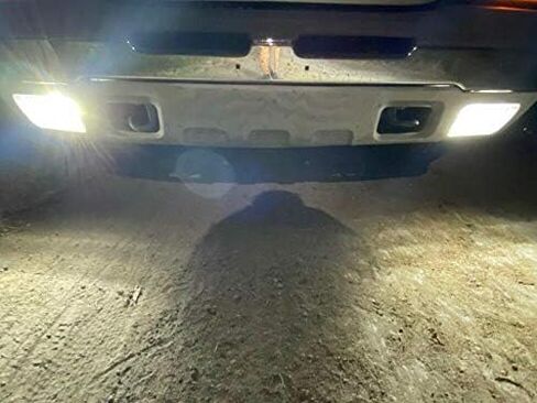 ECOTRIC Bumper Fog Lights Lamps Compatible with 2003-2007 Chevy Silverado 2002-2006 Chevy Avalanche with Bulbs Driver Side+Passenger Side in Saudi Arabia