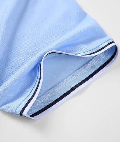 V VALANCH Polo Shirts for Men 3 Pack Golf Shirts Short Sleeve Moisture Wicking Collared Tennis Shirt Casual Stylish in Saudi Arabia