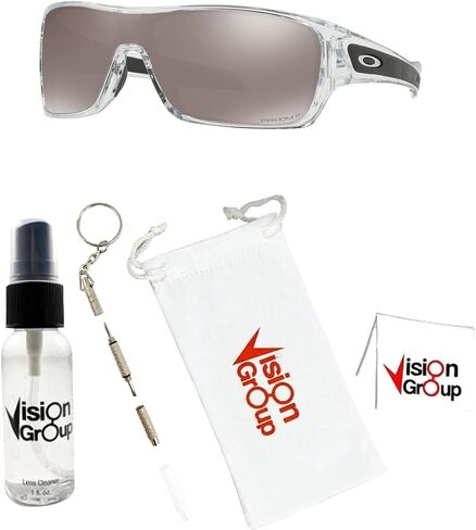 Oakley OO9307 Turbine Rotor Sunglasses+ Vision Group Accessories Bundle in Saudi Arabia