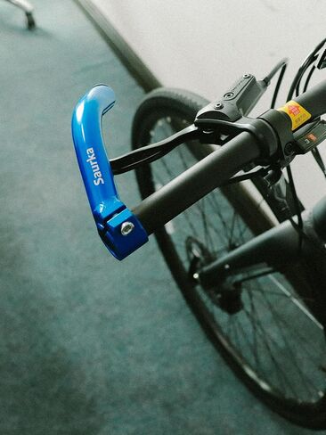 Thinvik Bike Bar Ends, Aluminium Alloy MTB Bicycle Handlebar Ends, Bike Bar Extender, Black in Saudi Arabia