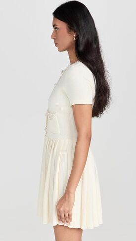 Self Portrait Women's Knit Mini Dress in Kuwait