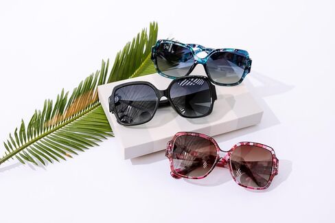 Peepers by PeeperSpecs Women's Cancun Polarized Sunglasses Square in Saudi Arabia