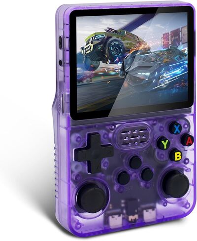 Handheld Game Console, 3.0-inch Retro Video Game Console, Upgraded with 400 Classic Games, 1020mAh Large Battery Capacity, USB Charging, Support TV Connection in Saudi Arabia