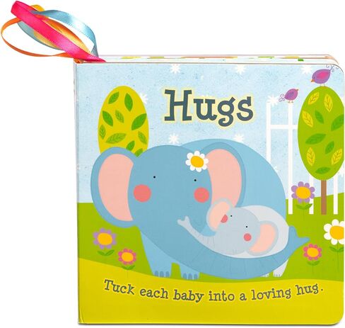 Melissa & Doug Children's Book - Hugs (Board Book with 5 Play Tags to Tuck into Pockets) in Saudi Arabia