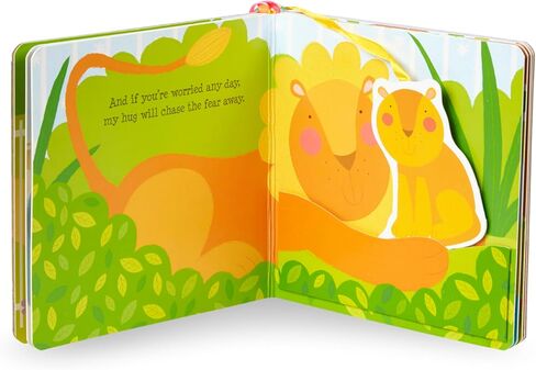 Melissa & Doug Children's Book - Hugs (Board Book with 5 Play Tags to Tuck into Pockets) in Saudi Arabia