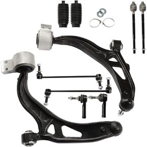 10pc Steering Suspension Kit Front Lower Control Arm Ball Joint Sway Bar Link Tie Rod End Kit Replacement for Ford Explorer 2011 2012 2013 2014 2015 2016 2017