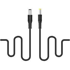 12V / 6V Power Cable, Male 4.0x1.7mm to Male 5.5x2.1 mm Plug