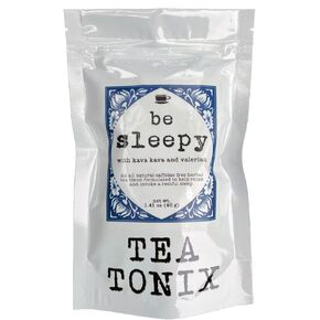 BE SLEEPY Bedtime Tea with Valerian, Chamomile, Lavender, and Kava 40g (1.41oz) - Invoke a Restful Night's Sleep with this Calming Caffeine Free Herbal Tea
