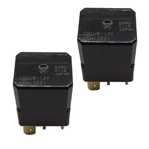 CM1-D-12V ACM33211 (Set of 2) General Purpose Power Relay Replaced 284B7-CW29E 12VDC 4 Pins