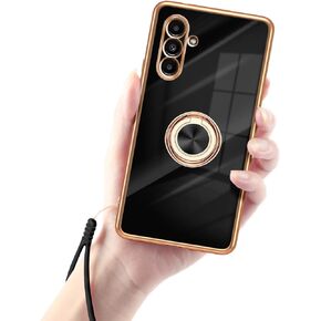 for Samsung A14 5g Case, Galaxy A14 5g Case with Minimalist Credit Card Holder Slot TPU Soft TPU Silicone Scratch-Resistant Slim Card Slot Wallet Case Protective Cover for Samsung Galaxy a14 5g-Black
