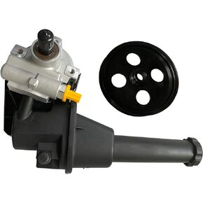 Power Steering Pump with Reservoir Compatible with 2011-2015 Chevy Silverado 2500HD/3500HD GMC Sierra 2500HD/3500HD V8 6.0L Naturally Aspirated, 20-5001R 60-6732PR