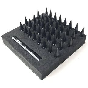 Cen Racing CKD0610 KAOS Black Bullet Spiked Wheel Lugs (M2.5mm Studs. W/Tool. 40pcs)