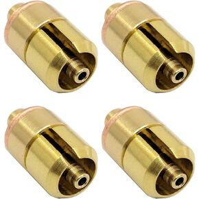 4 Set Bicycle Mountain Bike Brake Olive Insert Compatible with Hope Brake Hoses Disc Brake Olive, Insert Pack Brake Line Olive Connector Insert