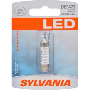 SYLVANIA - DE3423 36mm Festoon LED White Mini Bulb - Bright LED Bulb, Ideal for Interior Lighting - Map, Dome, Cargo and License Plate (Contains 1 Bulb)