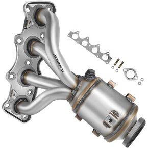 Catalytic Converter Compatible with Hyundai Accent/Veloster 2012-2017, Kia Rio 2012-2014, Kia Soul 2012-2016 1.6L l4 Catalytic Convertor Direct-fit Euro VI 674891 (EPA Compliant)