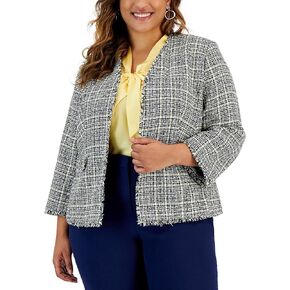 Kasper Women's Fringe Cardi