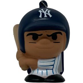 Party Animal MLB Squeezymates Yankees Squeezy Figurine, Team Colors, 2 1/2" Tall