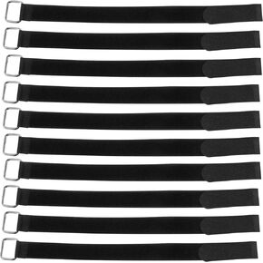 BESPORTBLE 25pcs Shin Guard Replacement Straps Baseball Catchers Gear Straps Youth Leg Guard Straps for Kicking Ball Running Cycling Soccer Sports Legging
