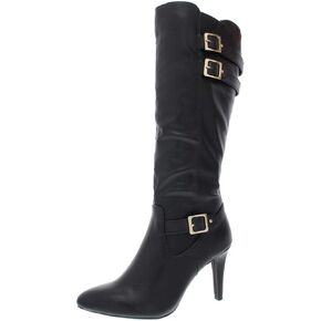 حذاء Rialto Shoes"CAHOON" للنساء، أسود/ناعم، 8 M in Kuwait