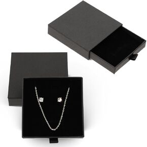 2Pack Jewelry Gift Boxes Cardboard Jewelry Box, 3.15x3.15x0.79 in Small Gift Boxes Jewelry Display Organizers for Bracelets Earrings Necklaces Jewelry Gift Storage(Pink)
