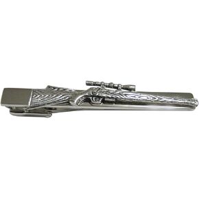 Sniper Rifle Square Tie Clip