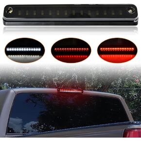 KEWISAUTO LED 3rd Third Tail Brake Light for Chevy & GMC C/K-Series, Rear Center High Mount Stop Light for 1988-1998 Chevy Silverado / 1992-1998 GMC C1500 C2500 K1500 K2500 Accessories