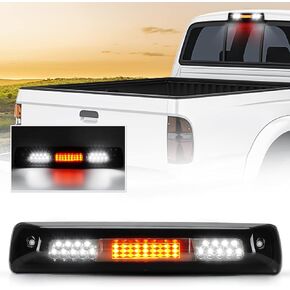 LED Third 3rd Brake Light Fit for Chevy Colorado GMC Canyon 2015-2022 Pickup, Rear Cargo Lamp High Mount Stop light, Smoke Lens