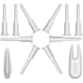 SKOLOO Exercise Ball Plug Replacement kit, Yoga Ball Fitness Exercise Ball Air Stopper Plug Pin Adapter Kit, Number of 1 Sets，12 Pieces