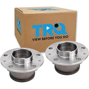 TRQ 2pc Rear Wheel Bearing & Hub Assembly LH Driver RH Passenger Set for Ram ProMaster 1500 2500 3500