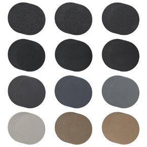 Giantree 60 Pcs 3 inch Sanding Discs Hook and Loop, 60 80 100 150 320 600 1000 1200 2500 4000 7000 10000 Grit Wet Dry Sandpaper Emery for Random Orbital Sander Metal Glass Wood Car Polishing
